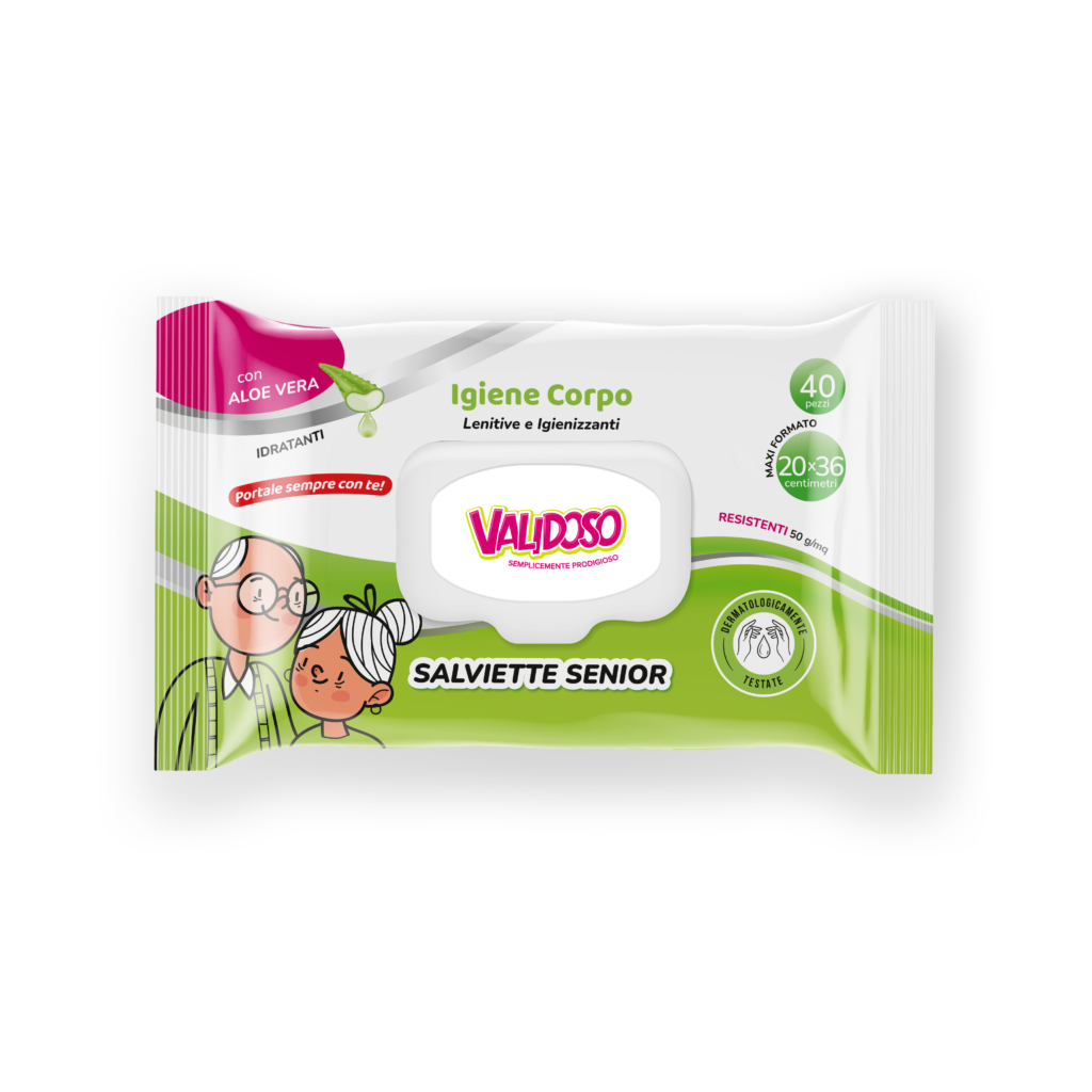 Salviette Detergenti Antibatteriche Bionsen - 20 Pezzi Con Aloe E Olio Di Oliva - Foto 4